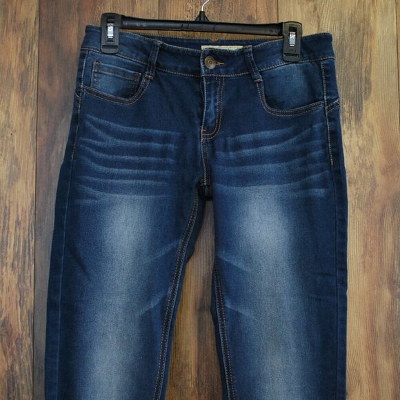 Paris Blues Women's Ankle Cropped Jeans 9 - Picture 3 of 5